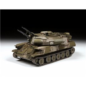 Zvezda 1:35 Shilka ZSU-23-4M - SOVIET SELF PROPELLED ANTI-AIRCRAFT GUN