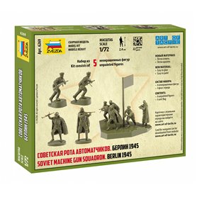 Zvezda 6269 Soviet Machine Gun Sqad 1/72