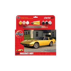 Airfix 1:32 Maserati Indy - STARTER SET - w/paints 