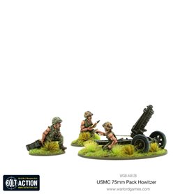 Bolt Action USMC 75mm pack howitzer light artillery 