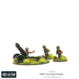 Bolt Action USMC 75mm pack howitzer light artillery 