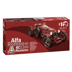 Italeri 1:12 Alfa Romeo 8C/2300 Roadster - ALFA ROMEO 110TH ANNIVERSARY 