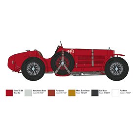 Italeri 1:12 Alfa Romeo 8C/2300 Roadster - ALFA ROMEO 110TH ANNIVERSARY
