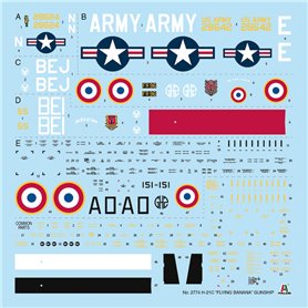 Italeri 1:48 H-21C Flying Banana Gunship