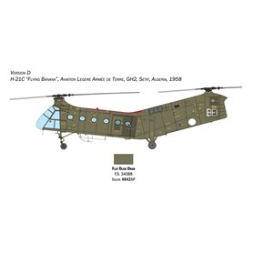 Italeri 1:48 H-21C Flying Banana Gunship