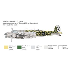 Italeri 1:72 Fiat BR.20 Cicogna