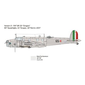 Italeri 1:72 Fiat BR.20 Cicogna