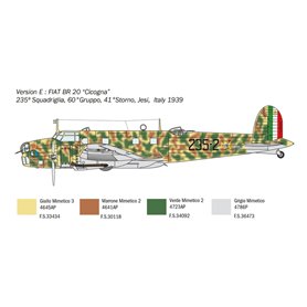 Italeri 1:72 Fiat BR.20 Cicogna
