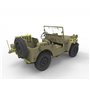 Bronco CB35218 British Recce and Signals Light Truck (2 kits) with Crews (5 figures)