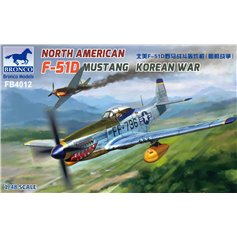 Bronco 1:48 North American F-51D Mustang - KOREAN WAR