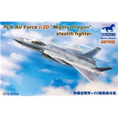 Bronco 1:72 J-20A Mighty Dragon - PLA AIR FORCE STEALTH FIGHTER 