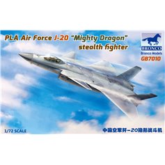 Bronco 1:72 J-20A Mighty Dragon - PLA AIR FORCE STEALTH FIGHTER