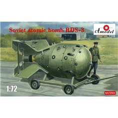 Amodel 1:72 SOVIET ATOMIC BOMB RDS-3