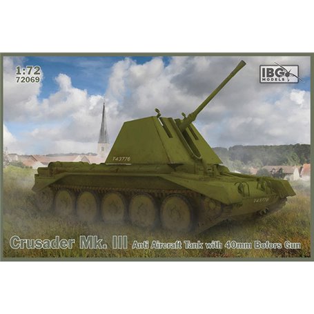 IBG 72069 1/72 Crusader Mk.III Anti Aircraft Tank with 40mm Bofors Tank