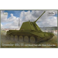 IBG 1:72 Crusader Mk.III - ANTI-AIRCRAFT TANK W/40MM BOFORS GUN