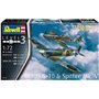 Revell 63710 Model Set Bf109G-10 & Spitfire Mk.V