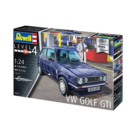 Revell 07673 VW Golf GTI "Builders Choice"