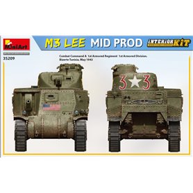 Mini Art 35209 M3 Lee mid. prod. w/interior kit