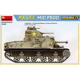 Mini Art 35209 M3 Lee mid. prod. w/interior kit