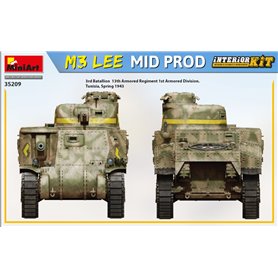 Mini Art 35209 M3 Lee mid. prod. w/interior kit