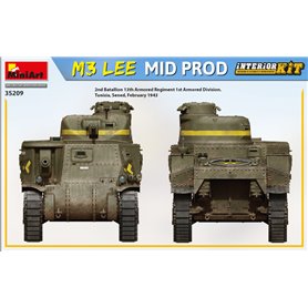 Mini Art 35209 M3 Lee mid. prod. w/interior kit