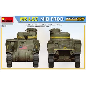 Mini Art 35209 M3 Lee mid. prod. w/interior kit