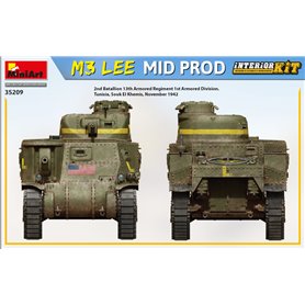 Mini Art 35209 M3 Lee mid. prod. w/interior kit