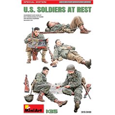 Mini Art 1:35 US SOLDIERS AT REST - SPECIAL EDITION