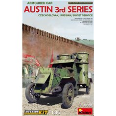 Mini Art 1:35 Austin 3RD SERIES - ARMOURED CAR - CZECHOSLOVAK, RUSSIAN, SOVIET SERVICE