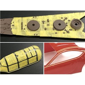 Tamiya 87206 Tamiya Masking Tape 1mm