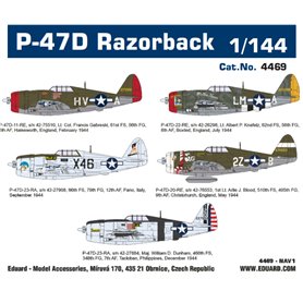 Eduard 1:144 Republic P-47D Razorback 