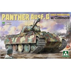 Takom 1:35 Pz.Kpfw.V Panther Ausf.G - EARLY PRODUCTION W/ZIMMERIT 