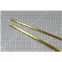 BRASS PIPES 2,6mm, 2 units