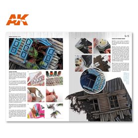 AK Interactive 4901 WORN ART COLLECTION - WOODEM - wersja angielska