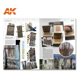 AK Interactive 4901 WORN ART COLLECTION - WOODEM - wersja angielska
