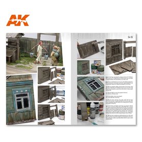 AK Interactive 4901 WORN ART COLLECTION - WOODEM - wersja angielska