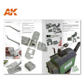 AK Interactive 4901 WORN ART COLLECTION - WOODEM - wersja angielska