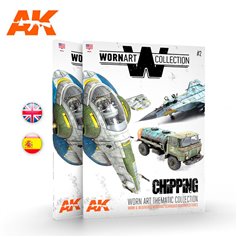 AK Interactive 4903 WORN ART COLLECTION - CHIPPING - wersja angielska