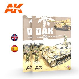 AK Interactive 912 DAK - GERMAN FORCES IN NORTH AFRICA - wersja angielska