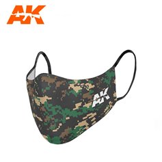 AK Interactive AK-9158 FACE MASK 0 CLASSIC CAMOUFLAGE 03