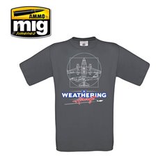Ammo of MIG T-shirt THE WEATHERING AIRCRAFT T-SHIRT - rozmiar L