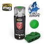 Ammo of MIG Podkład w sprayu TITANS HOBBY - EMERALD GREEN MATT PRIMER