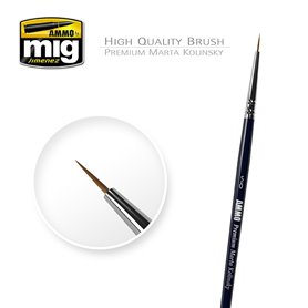5/0 Premium Marta Kolinsky Brush
