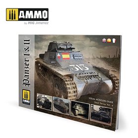 Ammo of MIG Książka PANZER I AND II - VISUAL MODELSERS GUIDE - wersja angielska
