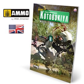 Ammo of MIG Książka HOW TO KOTOBUKIYA MODELS - wersja angielska