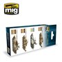 Ammo of MIG Zestaw farb Russian EXPO Camouflage Scheme Set