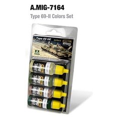 Ammo of MIG Zestaw farb TYPE 69-II COLORS SET