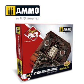 Ammo of MIG WEATHERING ENGINES - SUPER PACK