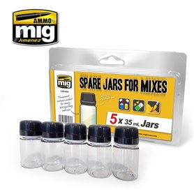 JARS FOR MIXES (5 x 35 ml jars)