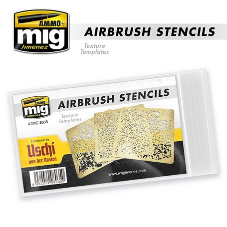 Ammo of MIG Airbrush Stencils